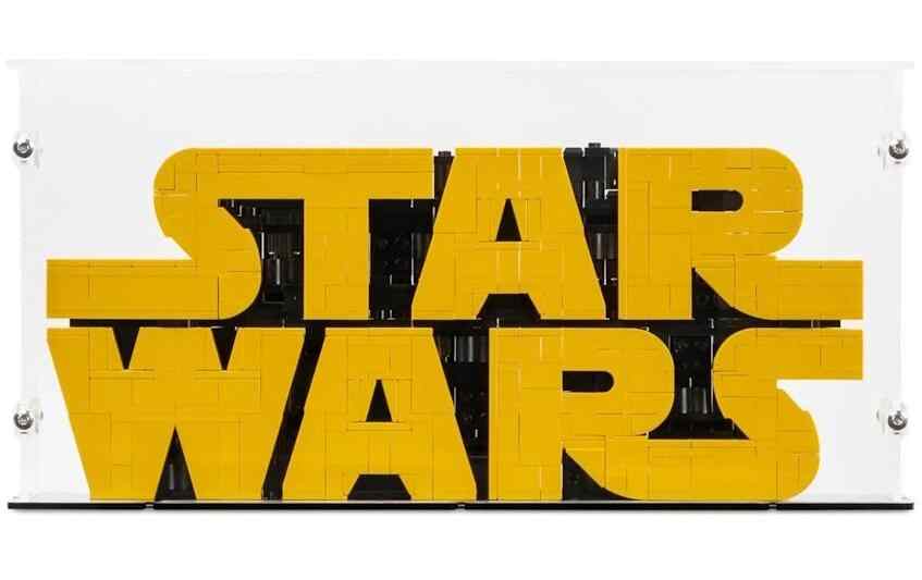 iDisplayit Acryl-Display für Star Wars Logo aus LEGO Steinen 75407