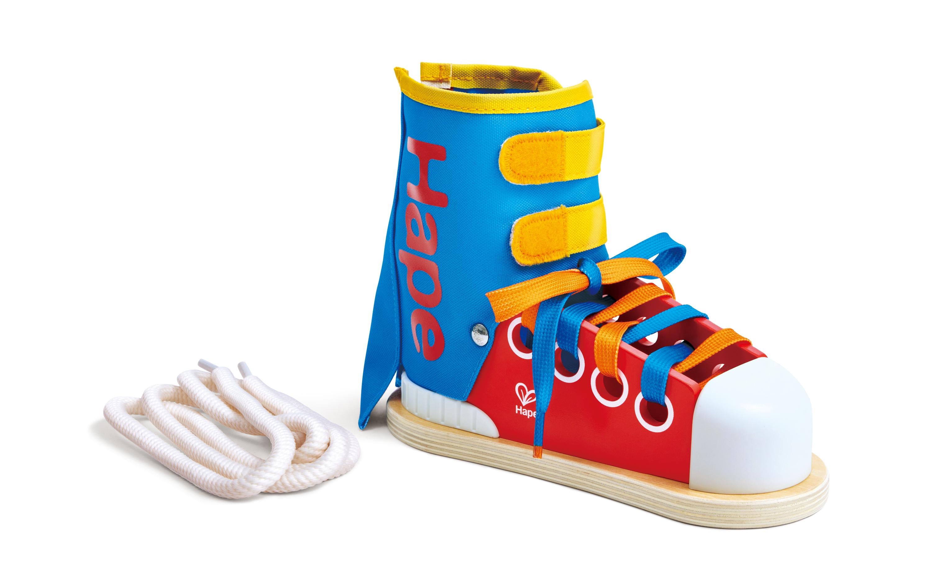 Hape Beschäftigungsspielzeug Lacing Shoes