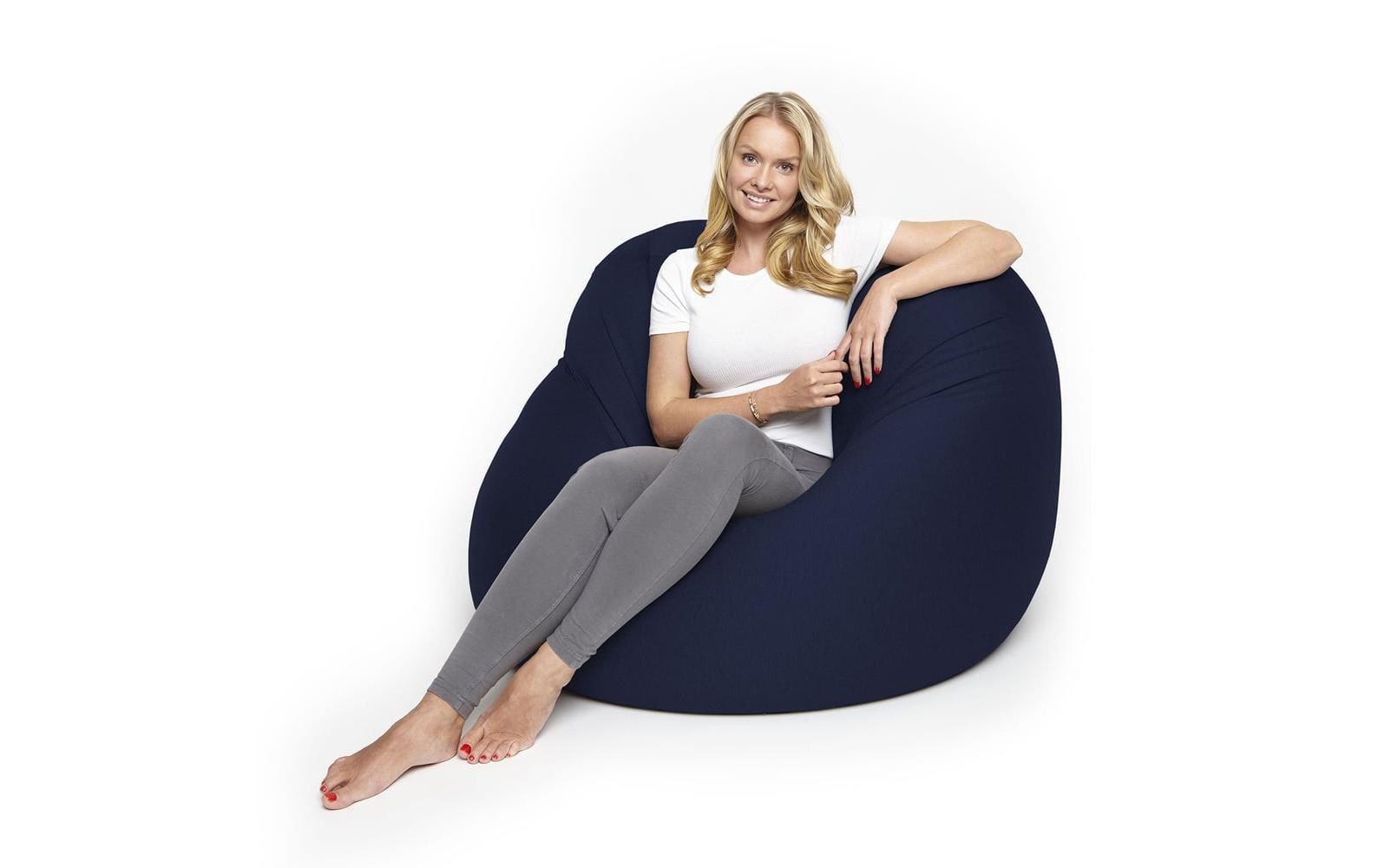 Lumaland Sitzsack Flexi Comfort , Nachtblau