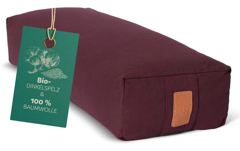 DoYourYoga Yoga-Bolster Paravati Bio-Dinkelspelz