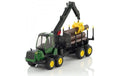 Bruder Spielwaren Rückenzug mit Greifer John Deere 1210E