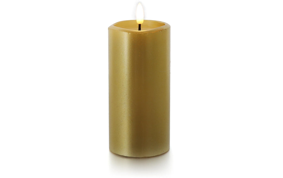balthasar LED Kerze Novita gross Gold
