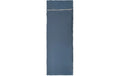 Grüezi Bag Schlafsack WoodWool Liner Almhütte 55-200 cm, Blau/Grau