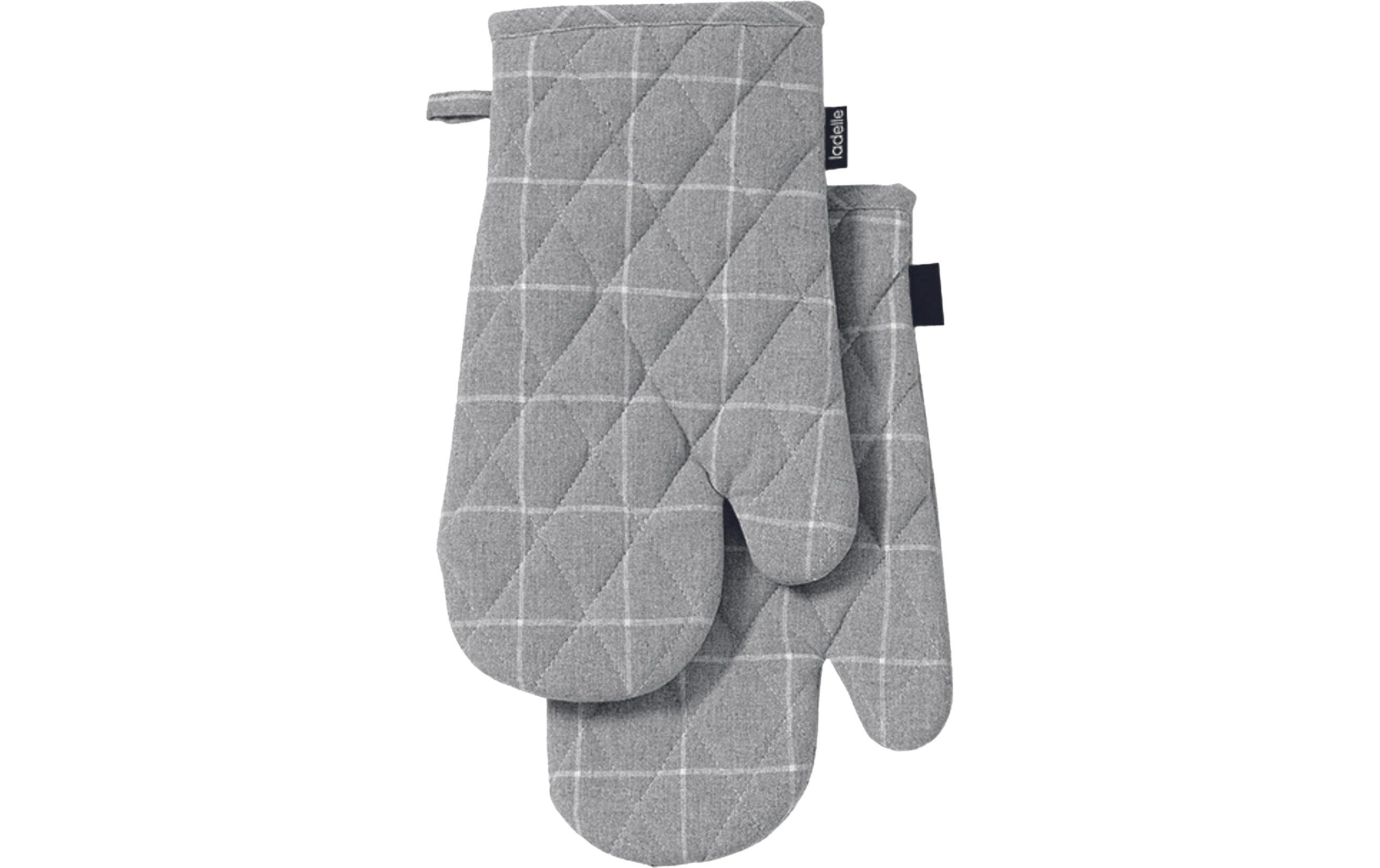 LADELLE Ofenhandschuh Grau Recycelte Baumwolle 18x33cm Grills & Feuerstellen Ladelle