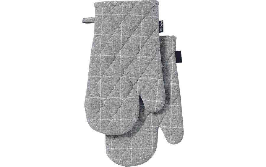 LADELLE Ofenhandschuh Grau Recycelte Baumwolle 18x33cm Grills & Feuerstellen Ladelle