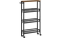 Vasagle Nischenwagen Industrial,3 Ablagen 45.4x13x77 cm (LxBxH)