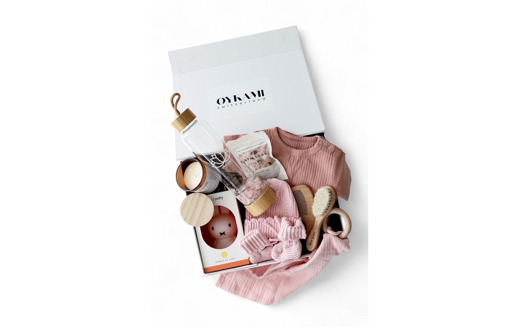 Oykami Mama Geschenkbox Rosa Lugano