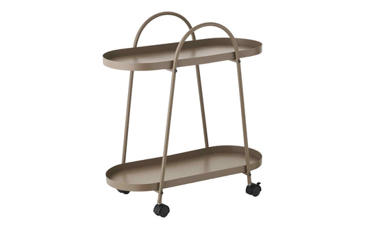 House Nordic Servierwagen Empoli 60 x 27.5 x 64 cm, Braun