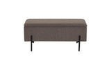 House Nordic Sitzbank Watford 36.5 x 95 x 46 cm, Braun