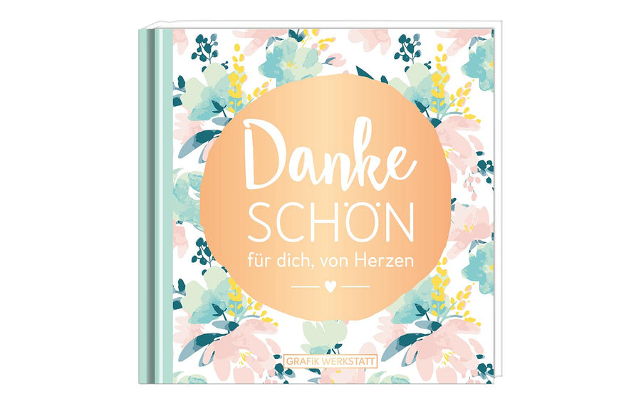 Grafik Werkstatt Minibuch Dankeschön