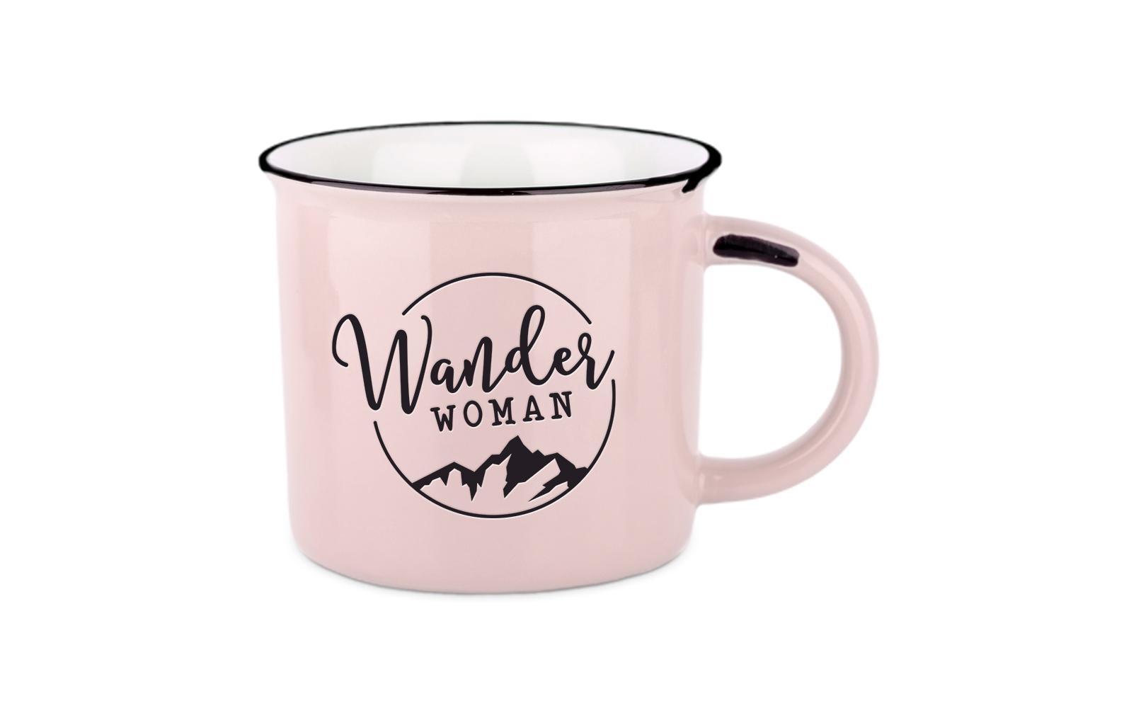 Grafik Werkstatt Vintage Becher Bergglück