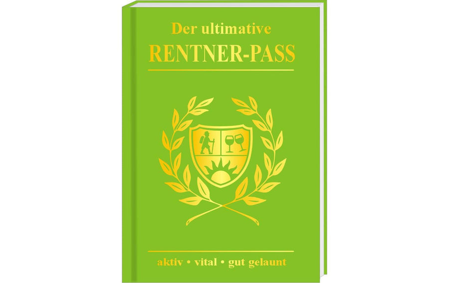 Trendcompany Rentner Pass 10.5 x 14.5 cm, 40 Seiten