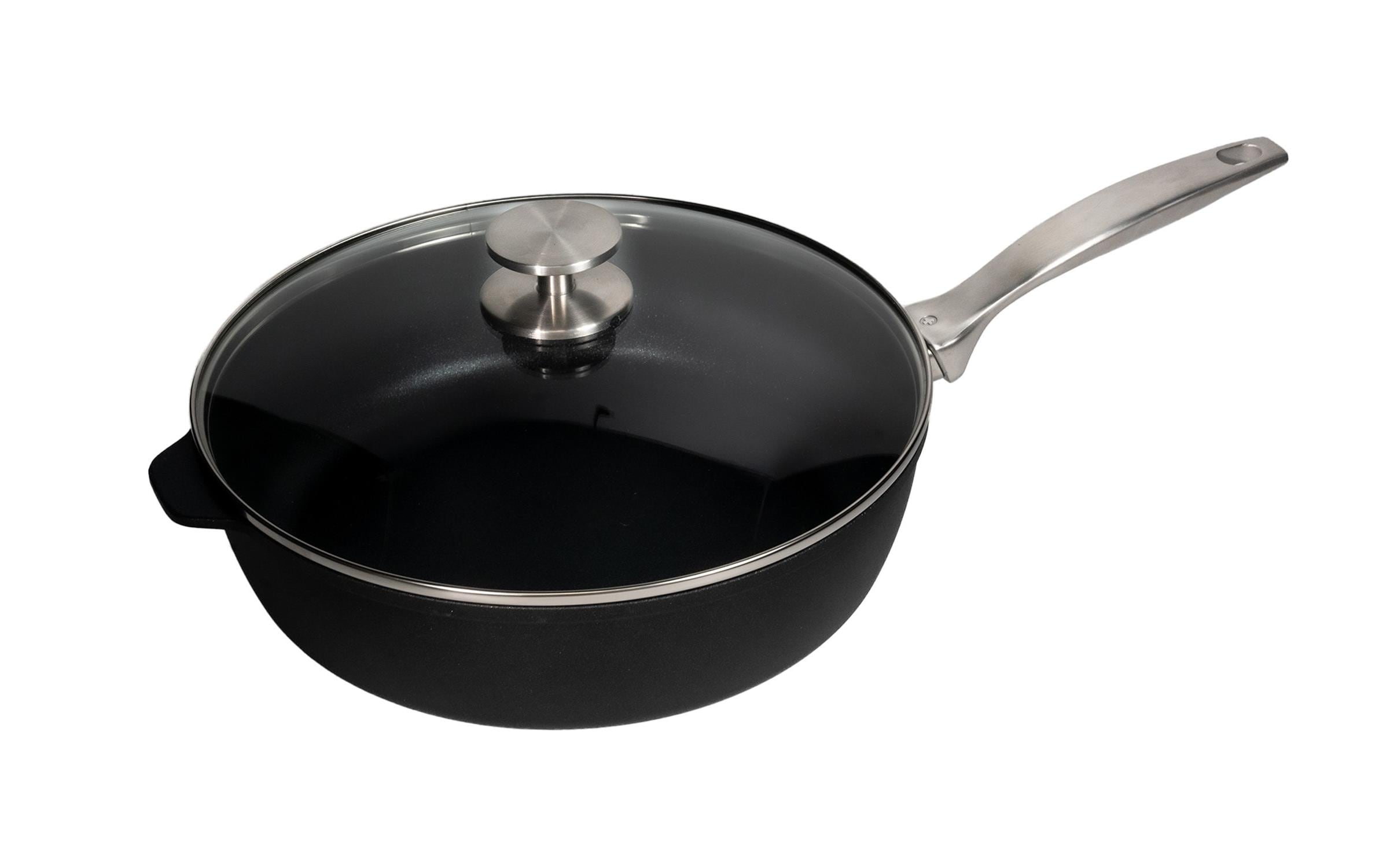 Swiss Diamond Bratpfanne CXD mit Deckel 28 cm Recycling Aluminium