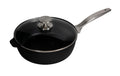 Swiss Diamond Bratpfanne CXD mit Deckel 24 cm Recycling Aluminium