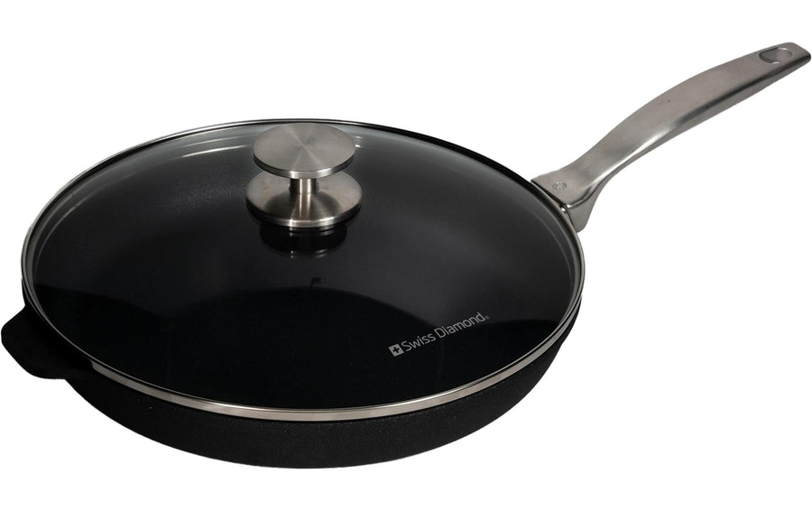 Swiss Diamond Bratpfanne CXD ohne PFAS 28 cm Recycling Aluminium