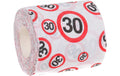 Trendcompany Scherzartikel WC Papier 30. Geburtstag