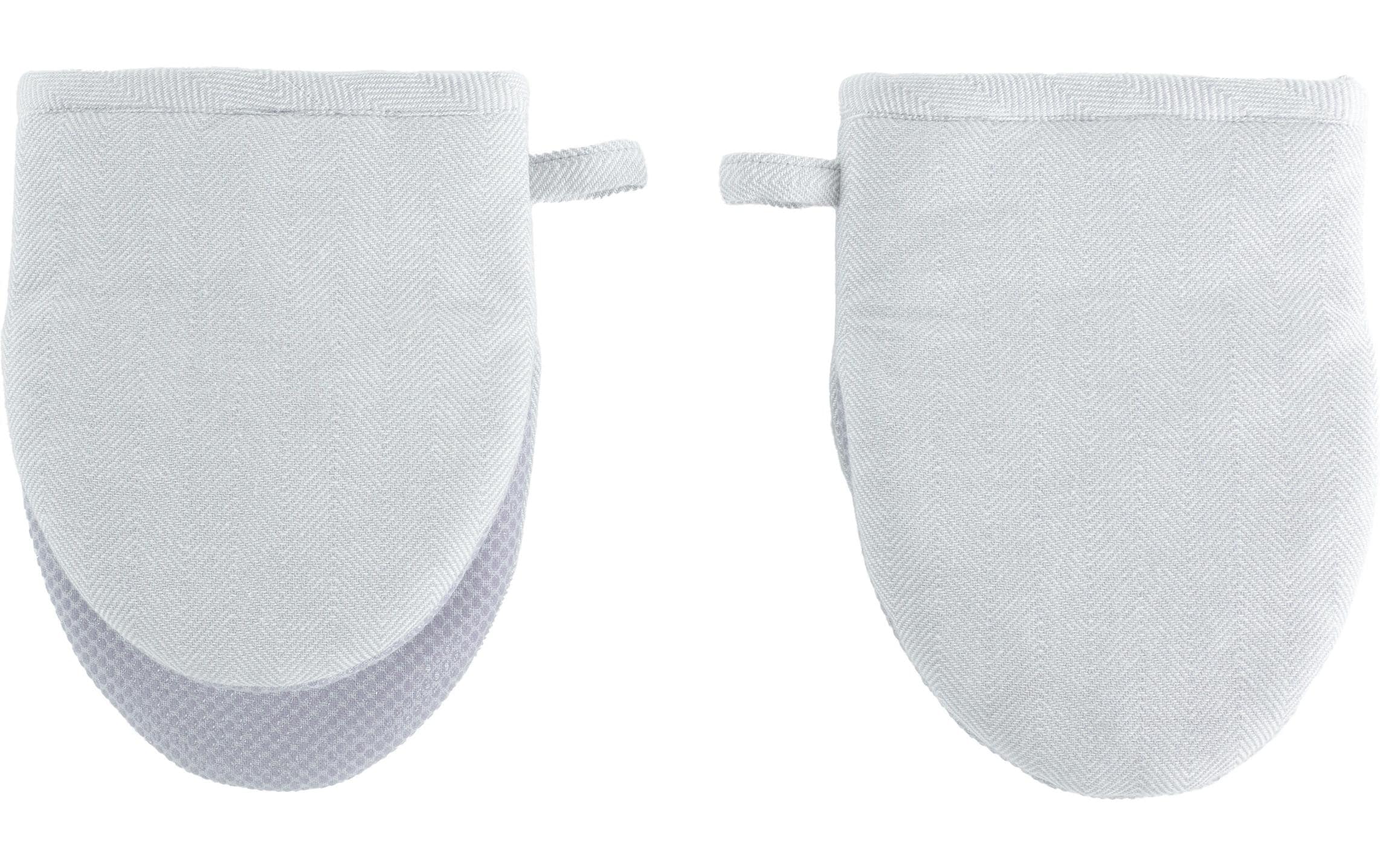 Tiseco Ofenhandschuh Baumwolle Hellblau 14x20 cm Grills & Feuerstellen Tiseco