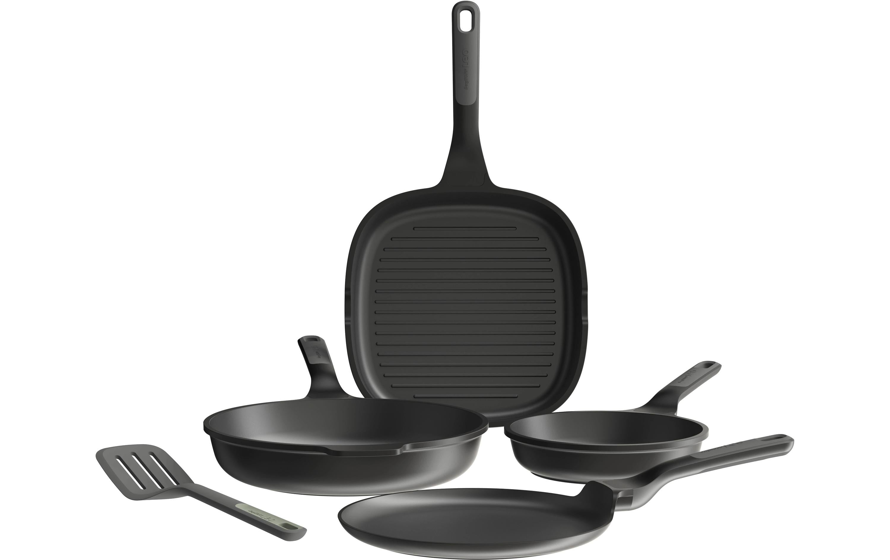 BergHOFF Bratpfanne Pfannen-Set Leo Stone+ 4-teilig 20 cm Aluminium