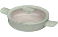 BergHOFF Bratpfanne Schmorbratenpfanne Leo Balance Doppelgriffe mit Deckel 26 cm Aluminium