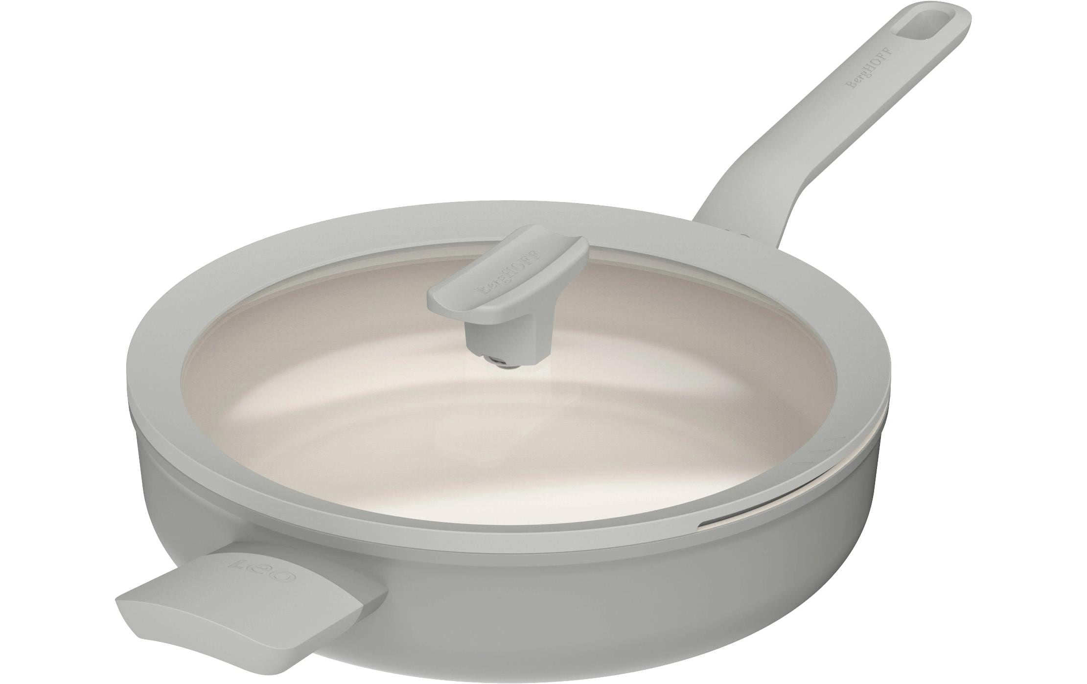 BergHOFF Bratpfanne Schmorbratenpfanne Leo Balance Moonmist mit Deckel 26 cm Aluminium