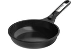BergHOFF Leo Phantom Bratpfanne aus Aluminium, 20 cm, schwarz mit langem Griff