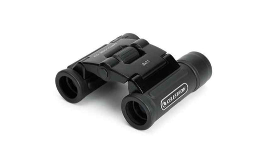 Celestron UpClose G2 8 x 21 Fernglas, kompaktes schwarzes Modell mit gummierter Oberfläche