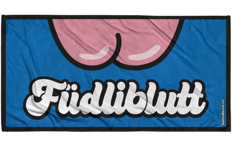 Swissmeme Badetuch Füdliblutt 76 x 152 cm