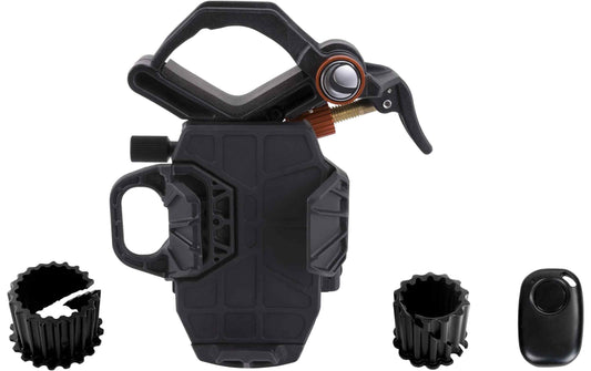 Celestron NexYZ DX Smartphone-Adapter für Teleskope mit Halterung, Klemmringen und Fernauslöser