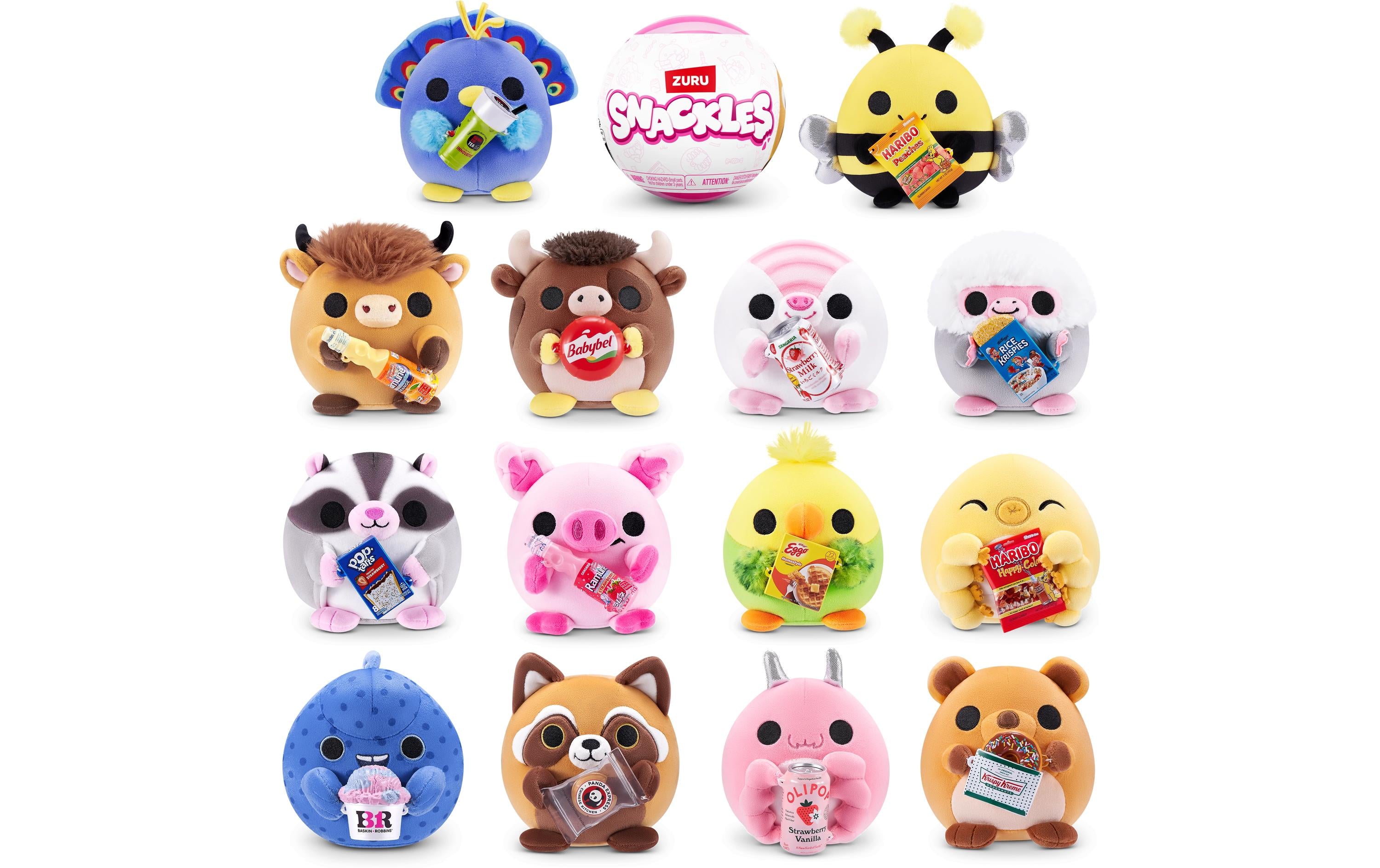 Zuru Kuscheltier Snackles – Original 5 assortiert