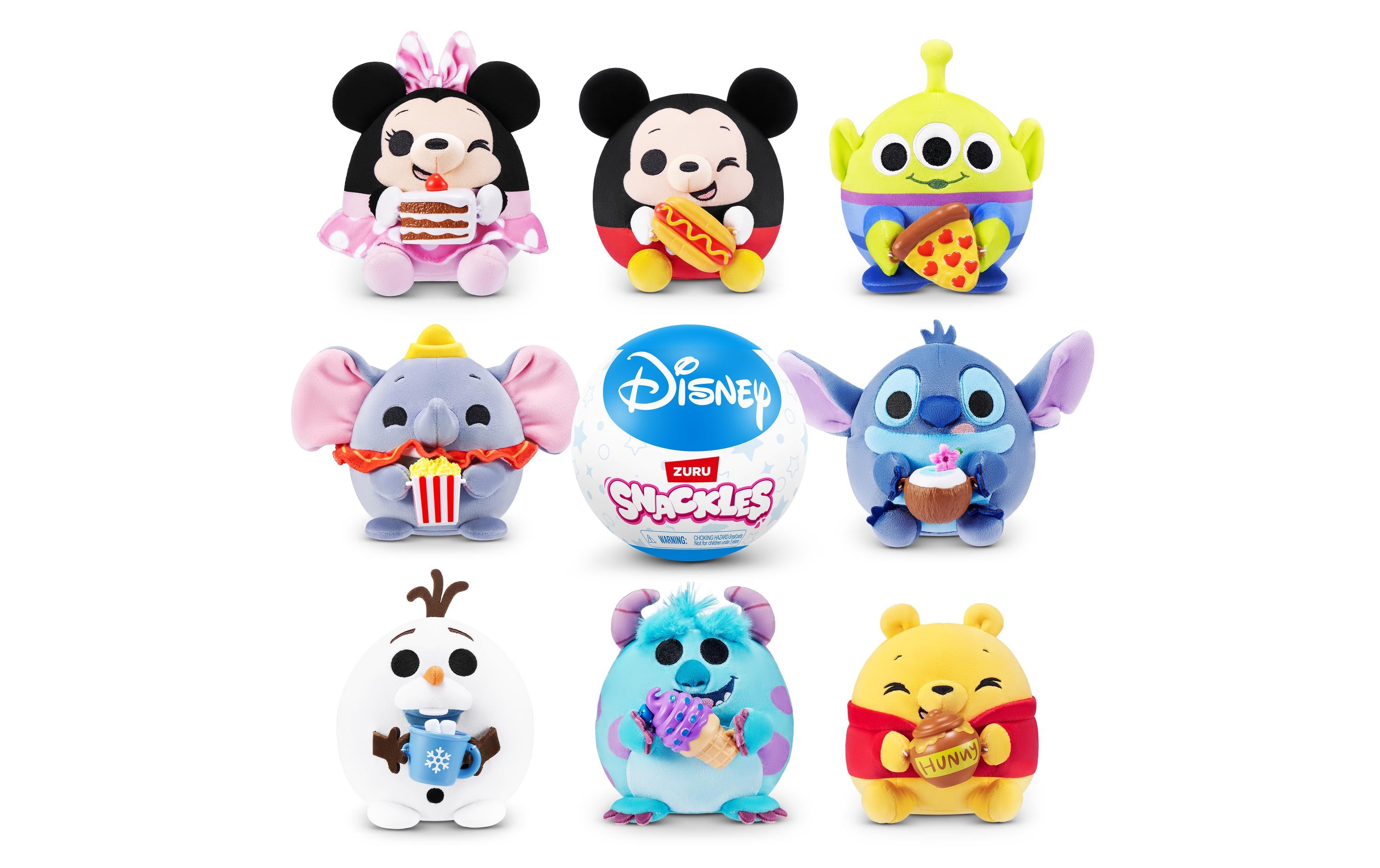 Zuru Kuscheltier Snackles – Disney 5 assortiert
