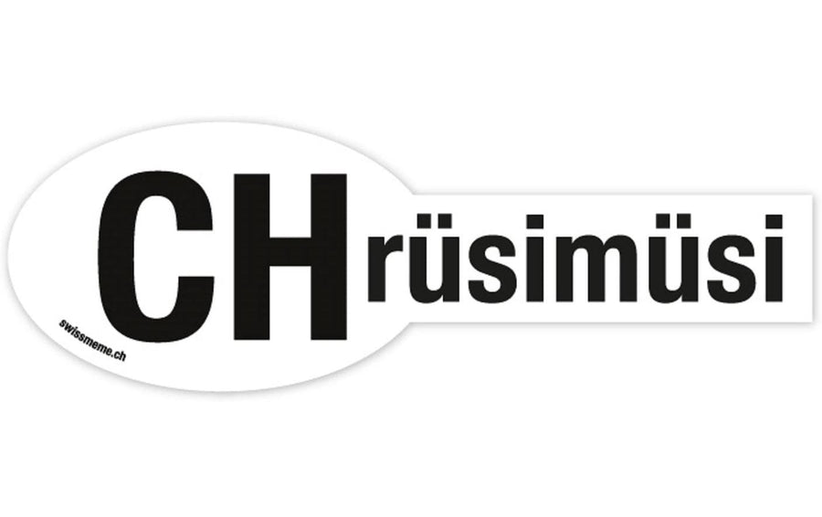 Swissmeme Automagnet CHrüsimüsi, 23 x 7.5 cm