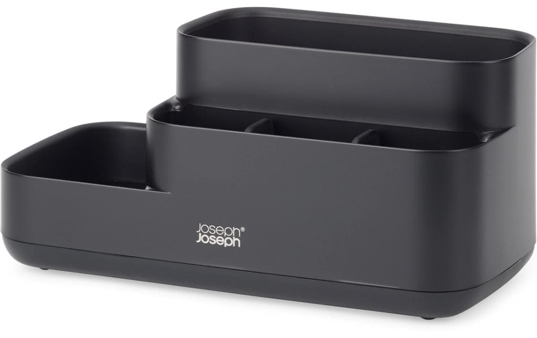 Joseph Joseph Bad-Utensilienhalter EasyStore Caddy Mattschwarz