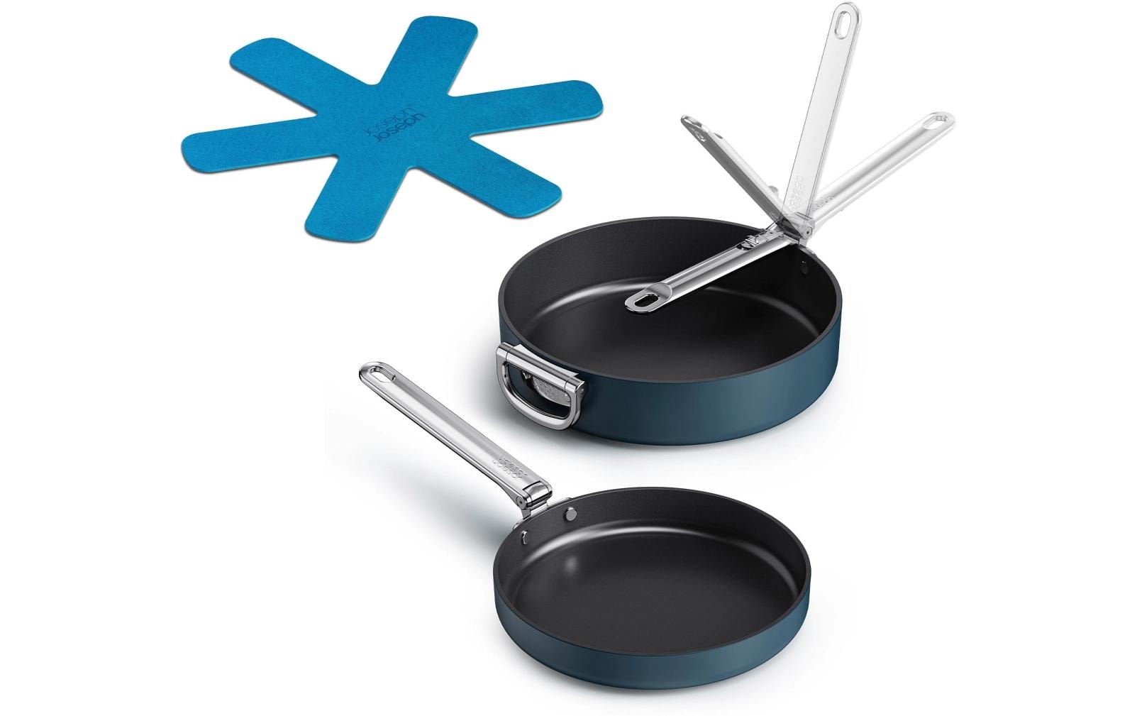 Joseph Joseph Pfannenset Pfannen-Set 2-teilig D: 24+ 28 cm Edelstahl