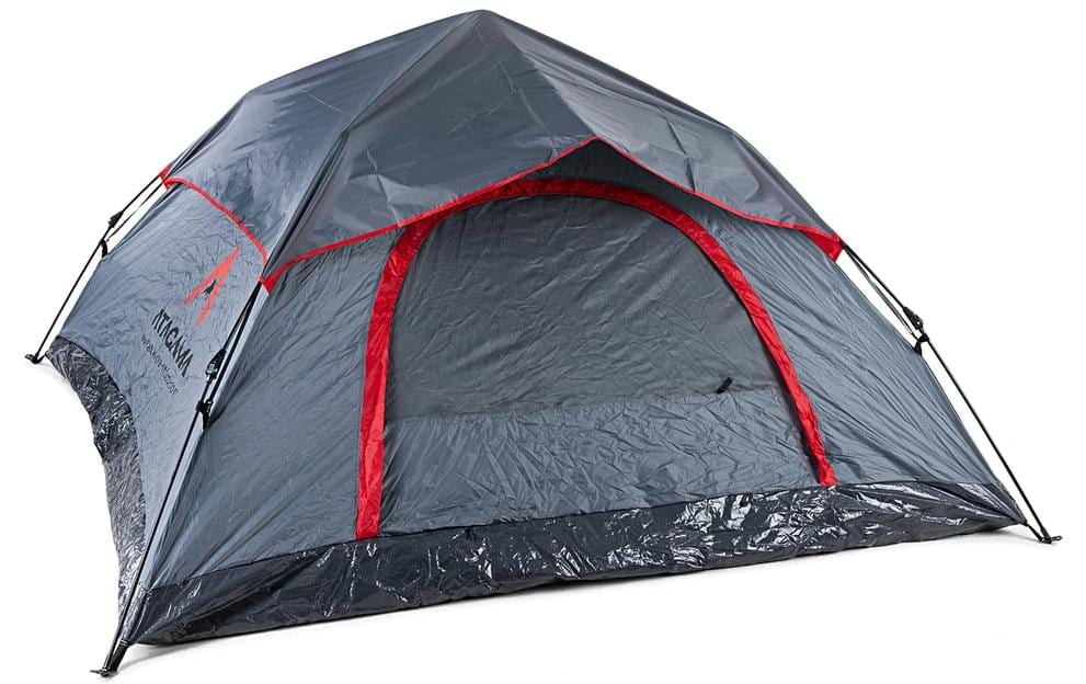 Atacama Wurfzelt 3 Personen Dunkelgrau-Rot Polyester Sport & Freizeit > Camping > Zelte Atacama