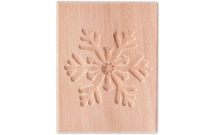 Städter Springerle-Model Eiskristall 5 x 7 cm