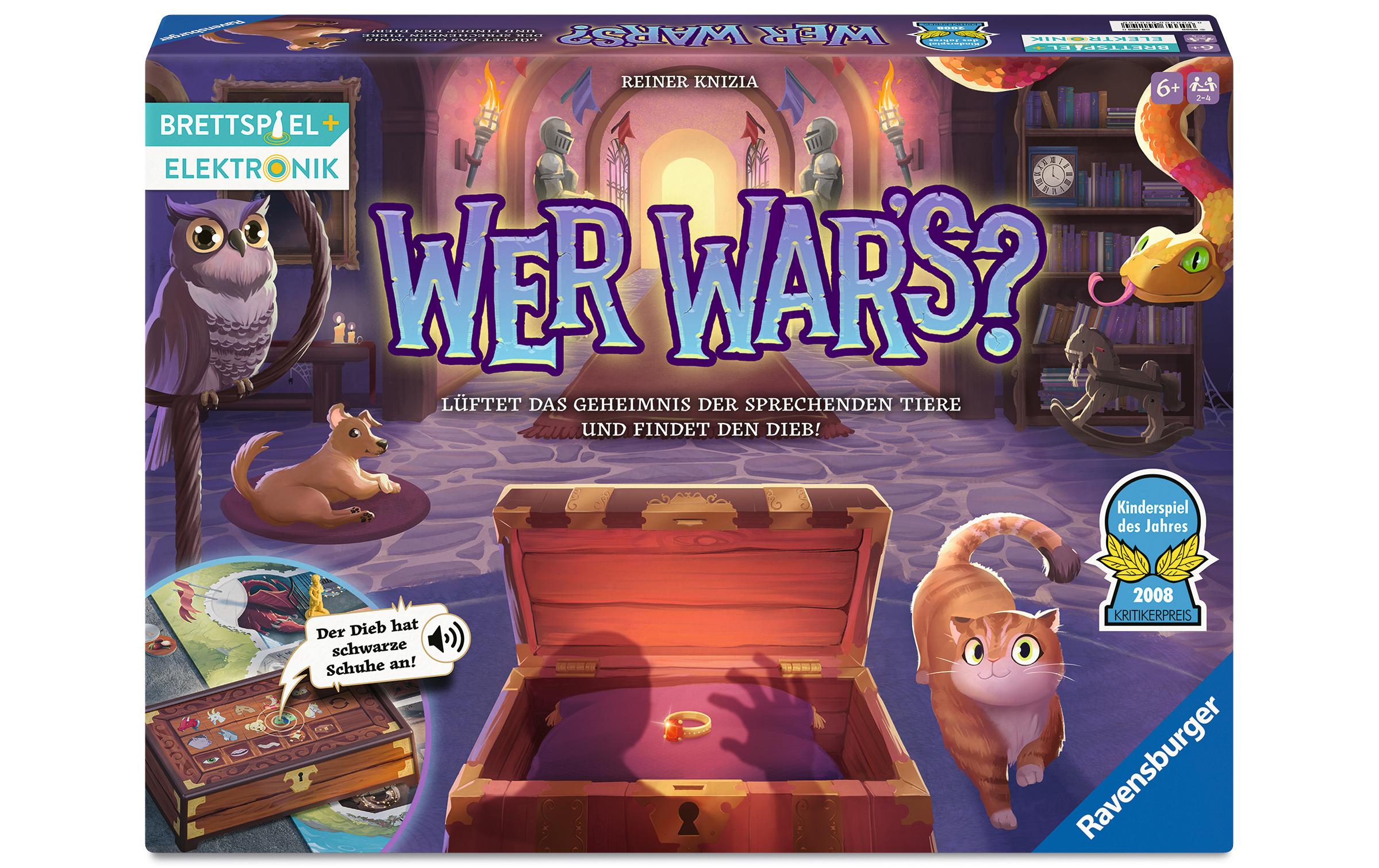 Ravensburger Kinderspiel Wer war's?