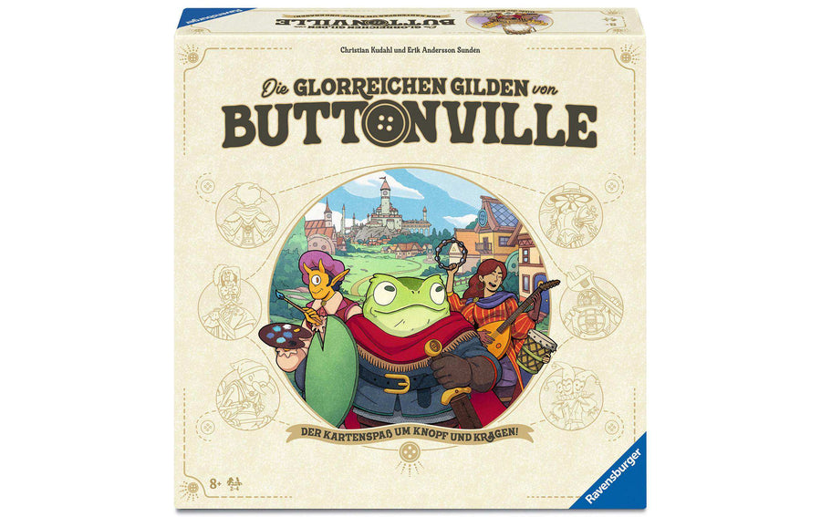 Ravensburger Familienspiel Die glorreichen Gilden von Buttonville -DE-