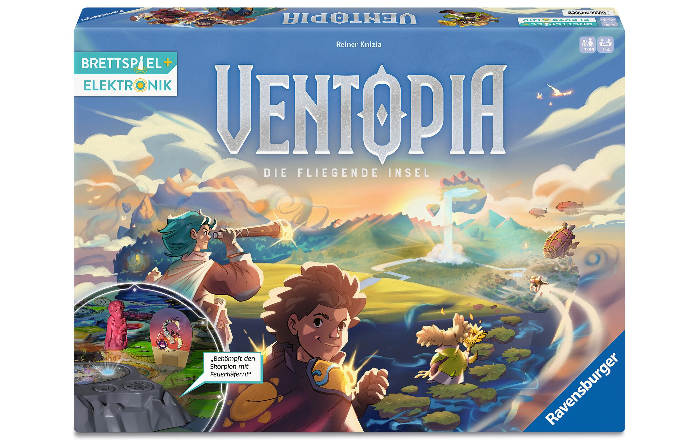 Ravensburger Familienspiel Stadt im Himmel Ventopia