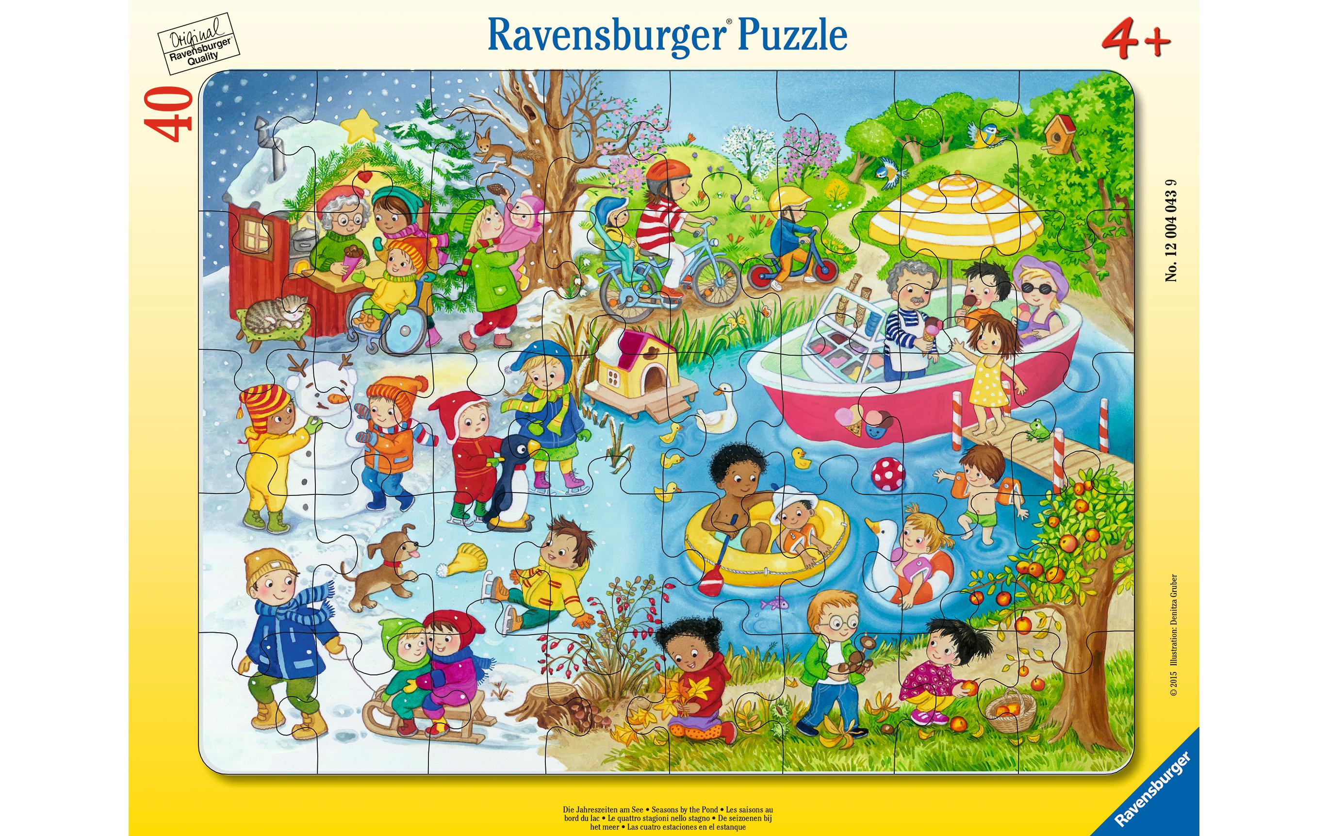 Ravensburger Puzzle Die Jahreszeiten am See