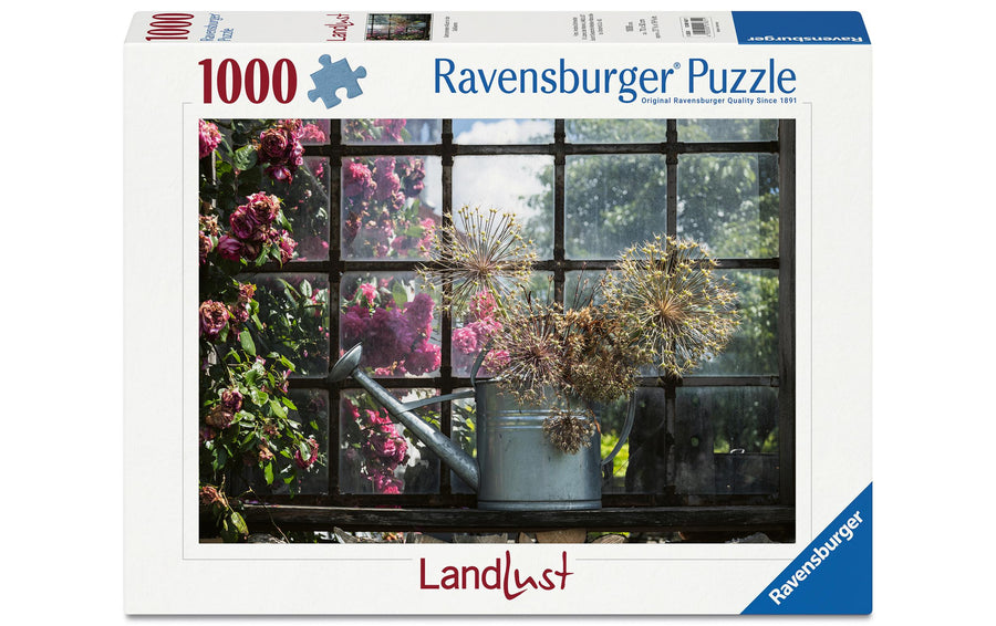 Ravensburger Puzzle Getrockneter Allium in der Giesskanne