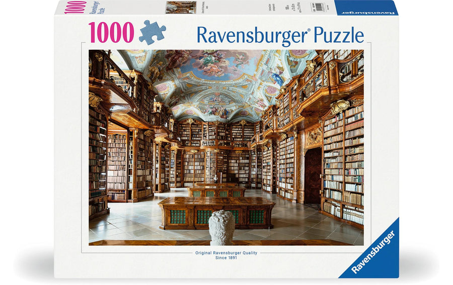 Ravensburger Puzzle Library at St. Florian Monastery, Austria