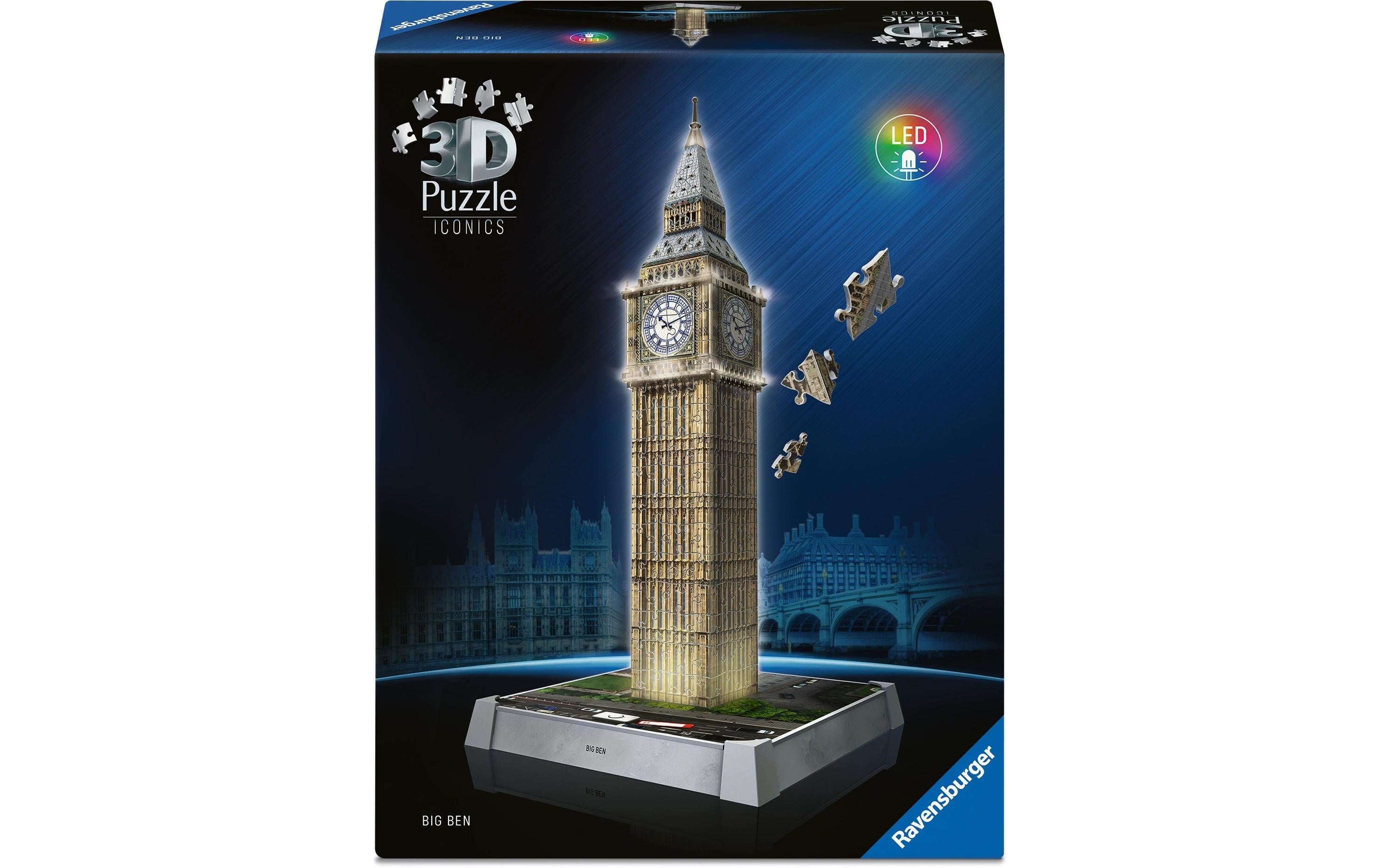 Ravensburger Iconics Big Ben with Light