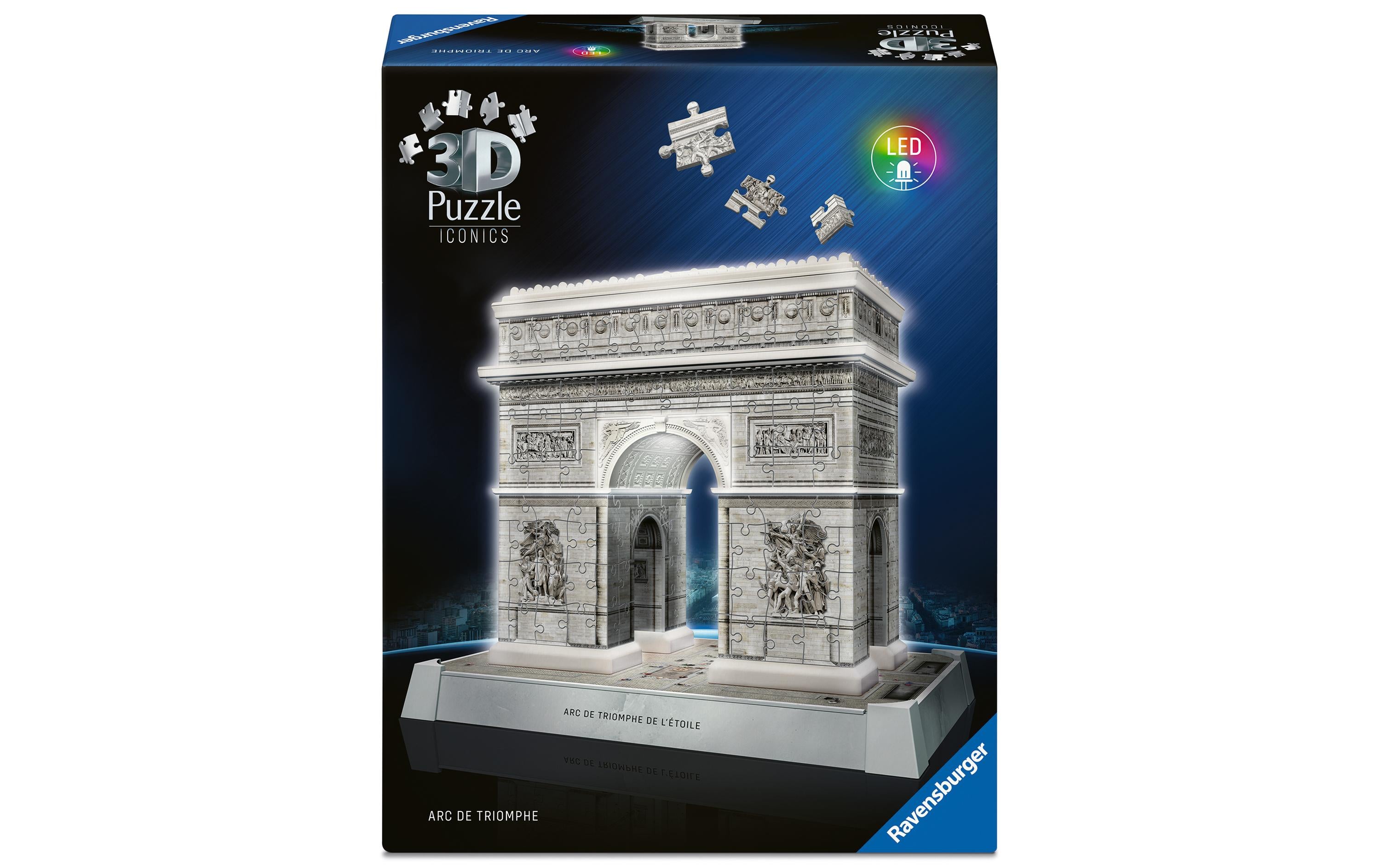 Ravensburger Iconics Arc de Triomphe with Light
