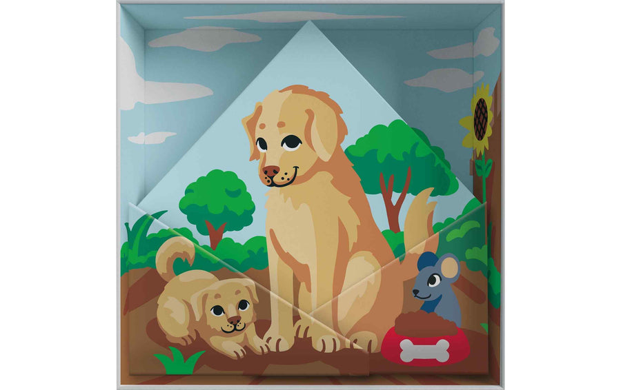 Ravensburger Malen nach Zahlen CreArt Do it together – Hunde