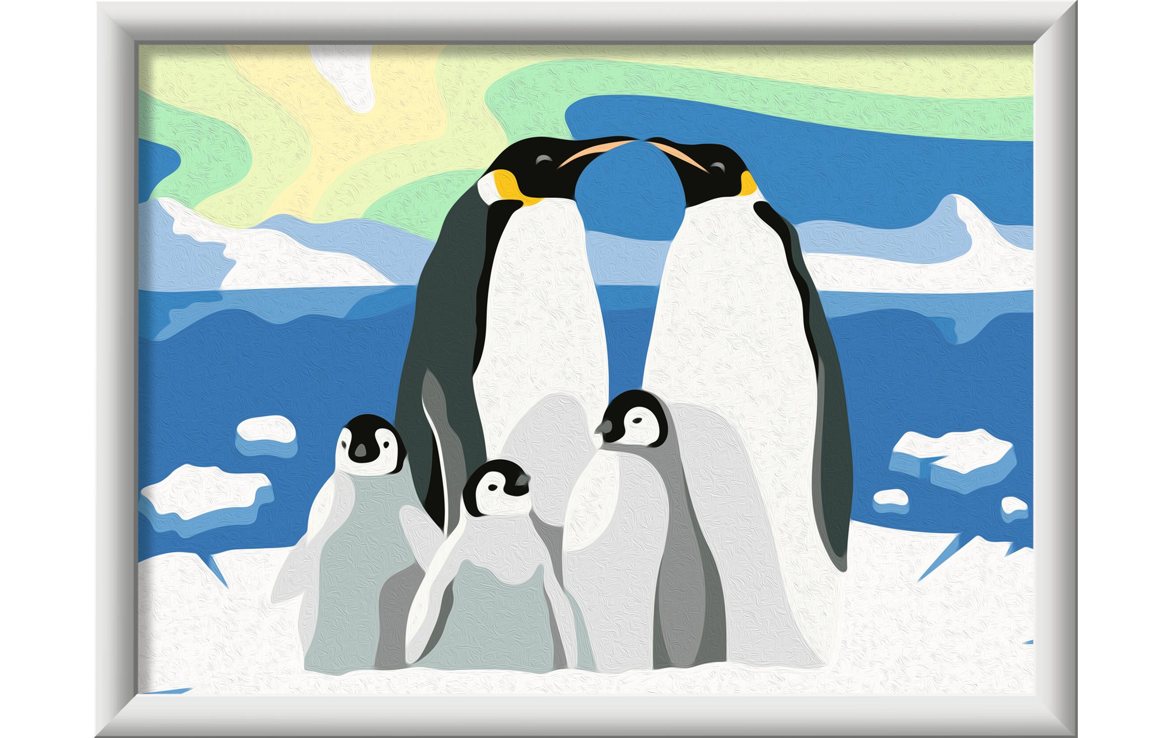 Ravensburger Malen nach Zahlen CreArt – Penguin Family