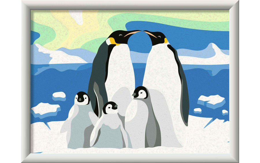 Ravensburger Malen nach Zahlen CreArt – Penguin Family