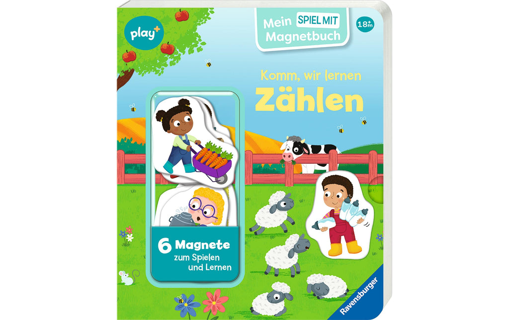 play+ Mein Spiel mit-Magnetbuch: Komm