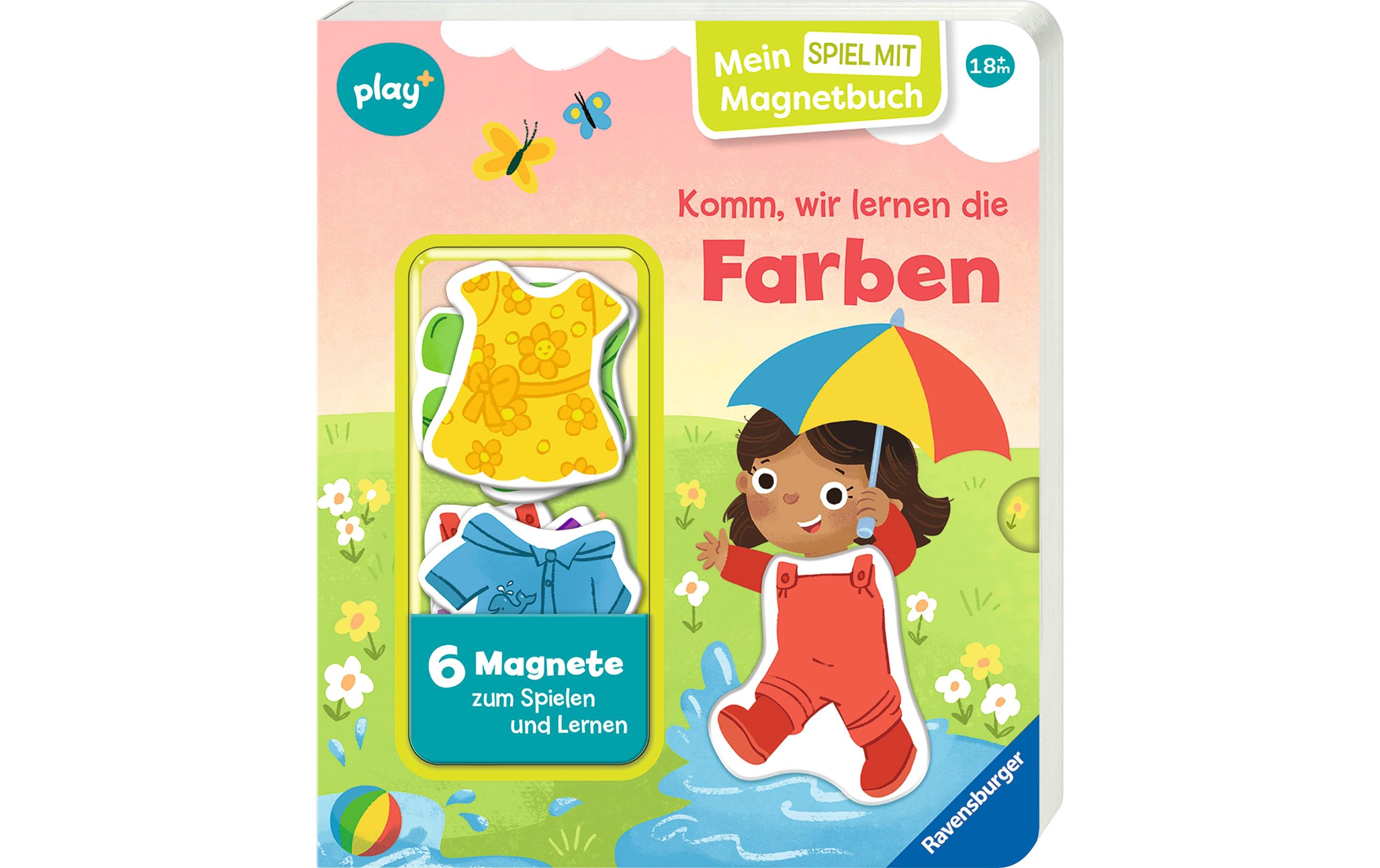 play+ Mein Spiel mit-Magnetbuch: Komm