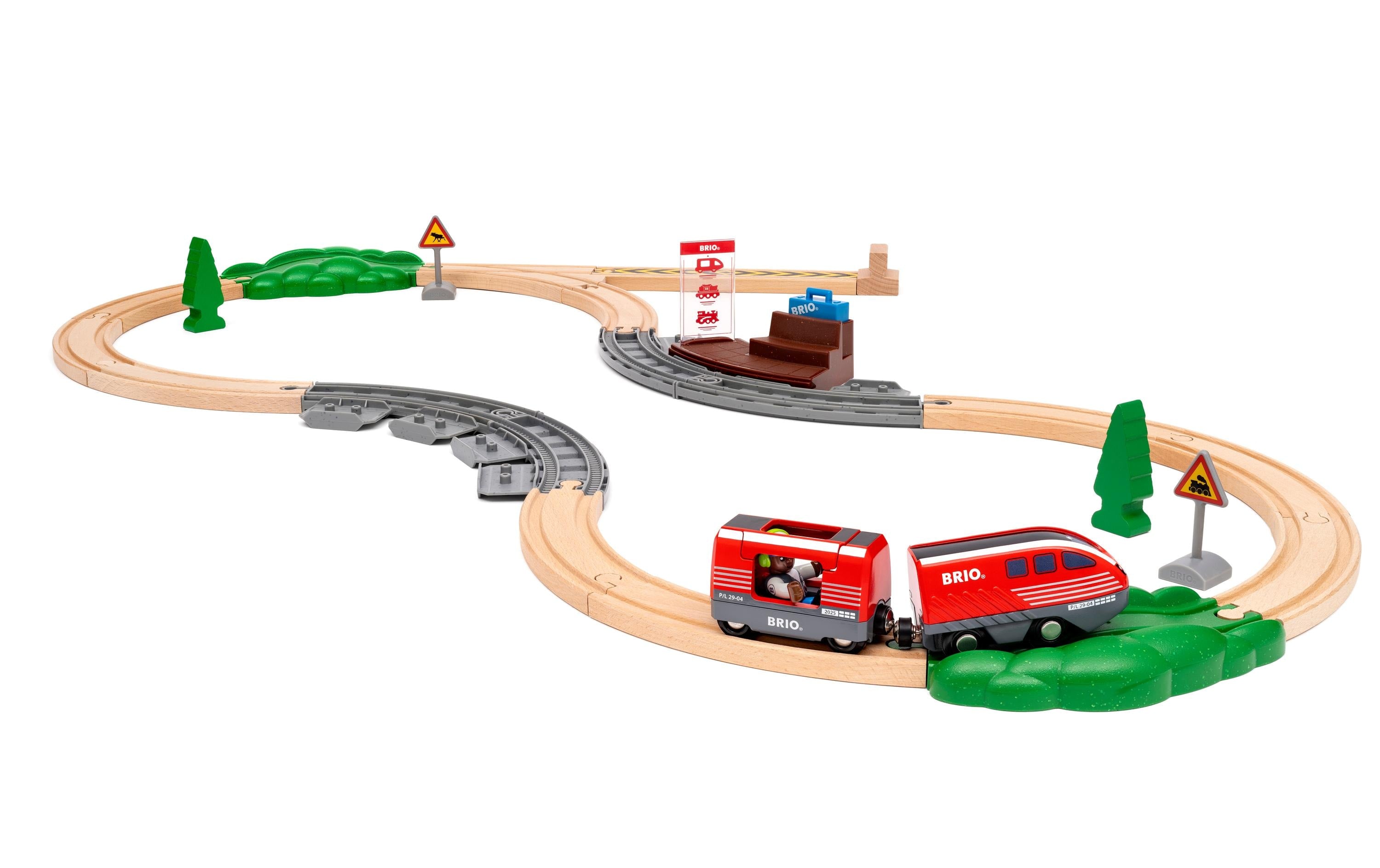 BRIO Eisenbahn Pull Back Train Set