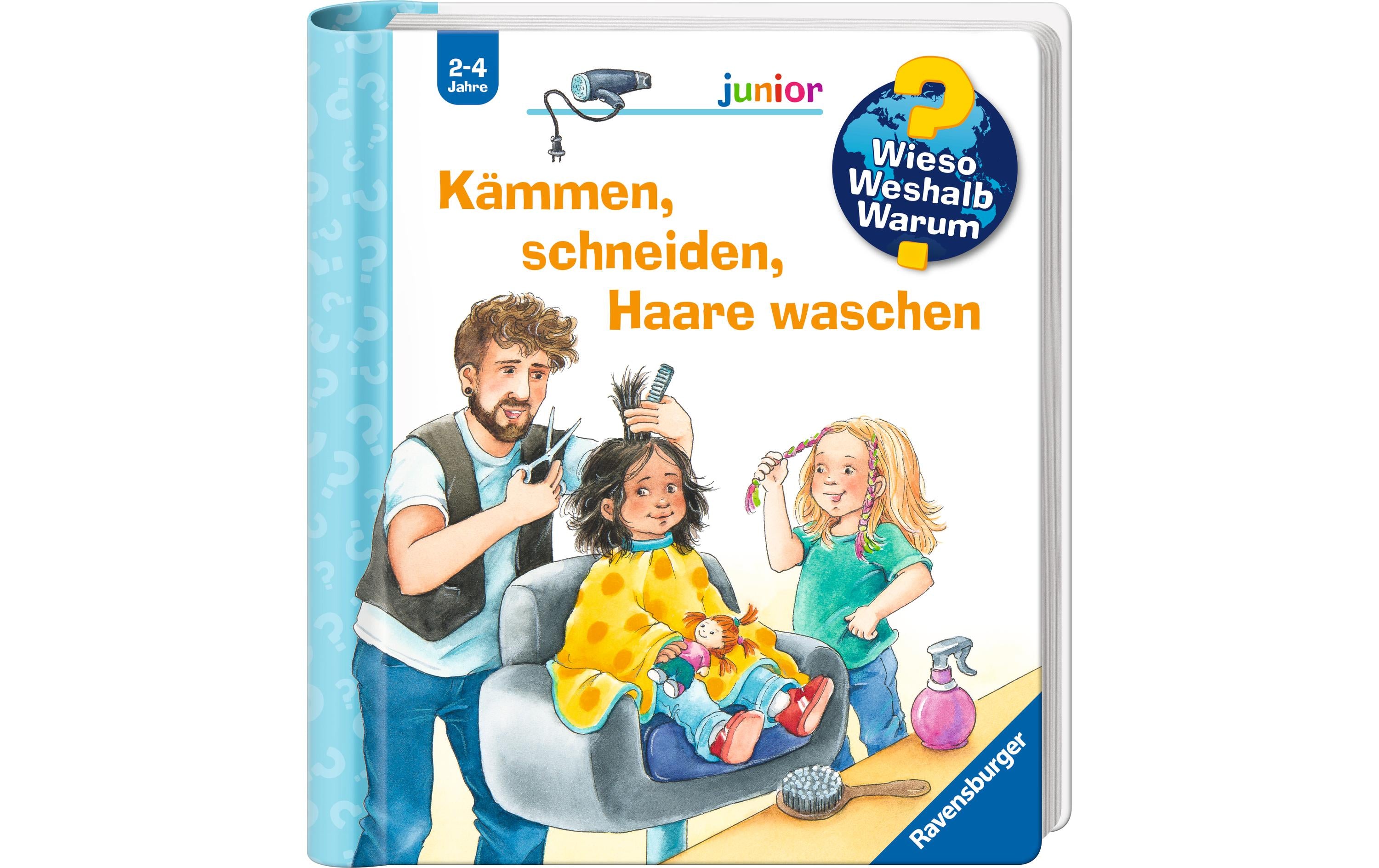 Ravensburger Kinder-Sachbuch Band 79: Kämmen, schneiden, Haare waschen